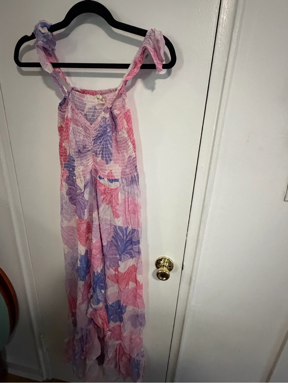 Tiare Hawaii Pink & Purple Floral Women’s Dress one size fits all